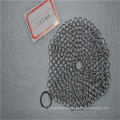 Purificador de chainmail de aço inoxidável de 316L 1.2 * 10mm / ferramentas da limpeza